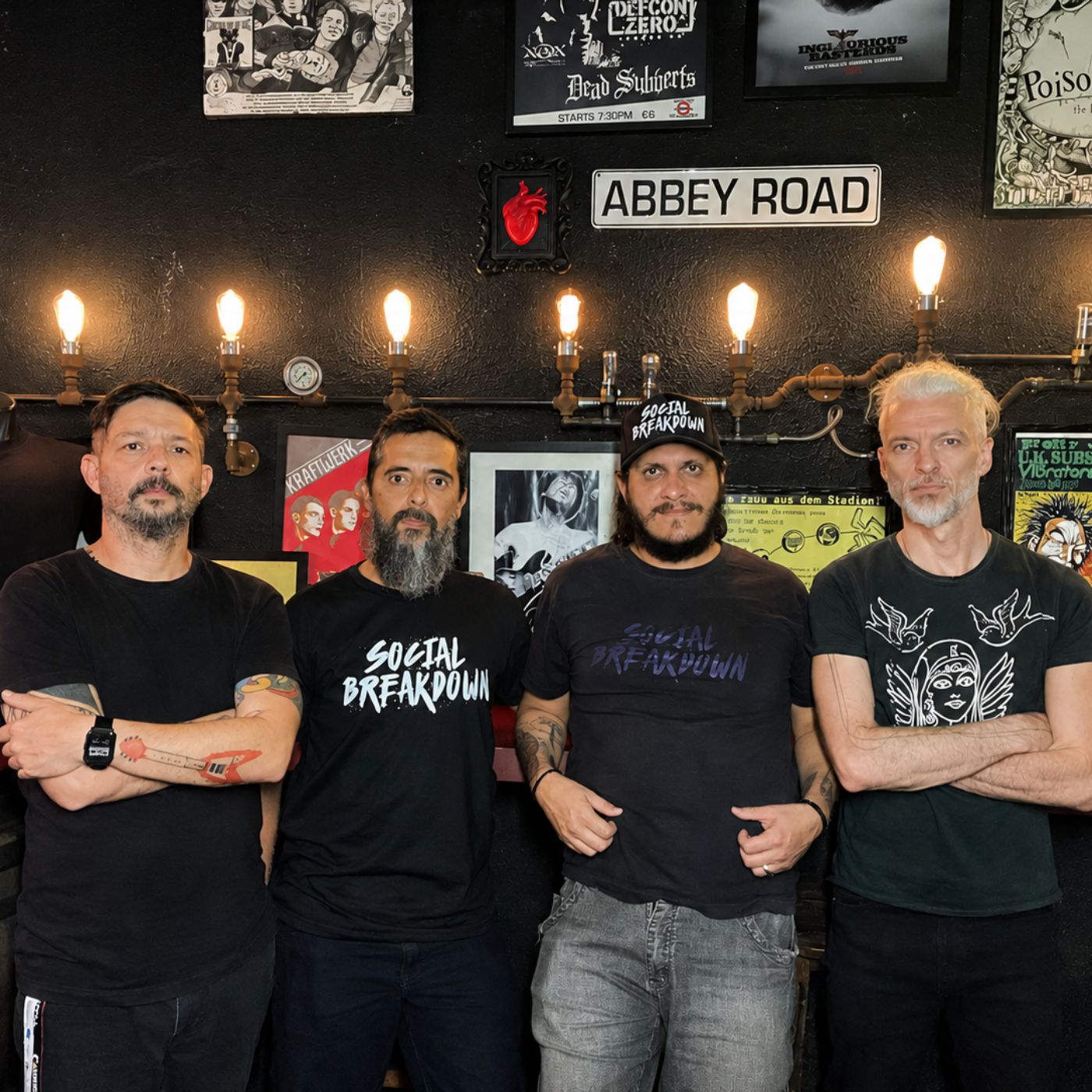 Foto da banda Social Breakdown